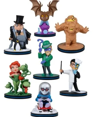 Batman: The Animated Series Q-Fig Deluxe Minifiguren 10 cm Wave 1 Sortiment (12)