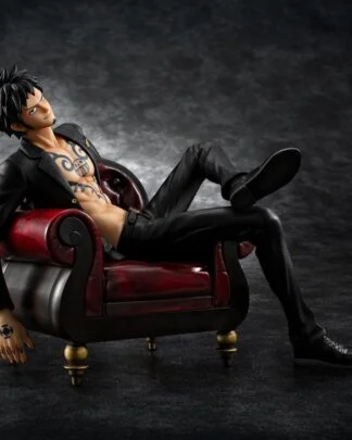 One Piece Portrait.Of.Pirates "S.O.C" PVC Figur Trafalgar Law Ver.R