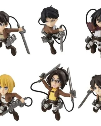 Attack on Titan Tobimas Minifiguren Blind Box Sortiment (6)