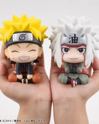 Naruto Shippuden Look Up PVC Figuren 2er-Pack Naruto Uzumaki Smile Ver. & Jiraiya 11 cm (with gift)