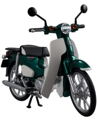 Honda Kaitanics Plastic Model Kit Super Cub 110 Tasmania Green Metallic