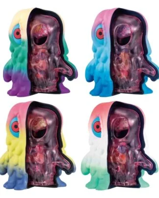 Godzilla Inside Fantasy Minifiguren Hedorah Blind Box Sortiment (4)