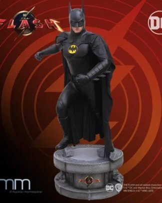 The Flash Lebensgroße Statue Batman Keaton 228 cm