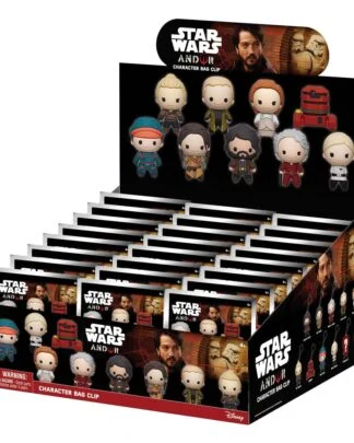 Star Wars 3D PVC-Taschenanhänger Andor Display (24)