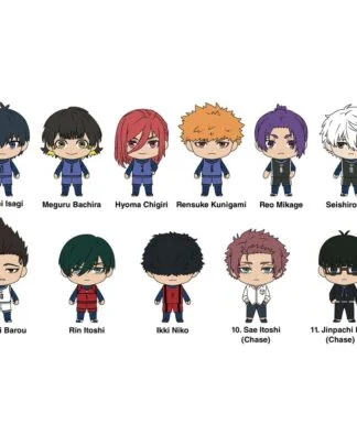 Blue Lock 3D PVC-Taschenanhänger Series 1 Display (24)
