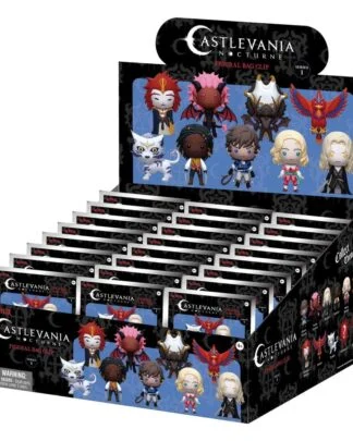 Castlevania Nocturne 3D PVC-Taschenanhänger Serie 1 Display (24)