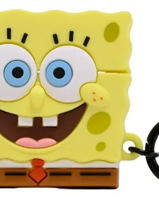 SpongeBob Schwammkopf 3D Schaumstoff Airpods Hülle Taschenanhänger Display (12)