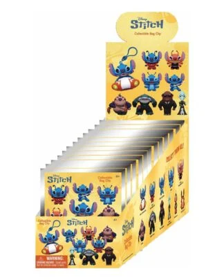 Lilo & Stitch 3D PVC-Taschenanhänger Stitch in Space Display (24)