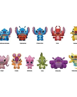 Lilo & Stitch PVC-Taschenanhänger Serie 5 Display (24)