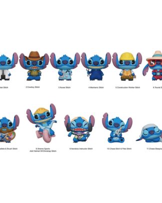 Lilo & Stitch 3D PVC-Taschenanhänger Series 6 Display (24)