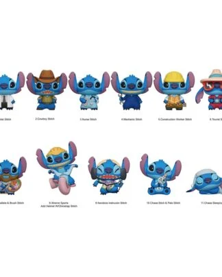 Lilo & Stitch 3D PVC-Taschenanhänger Series 6 Display (24)