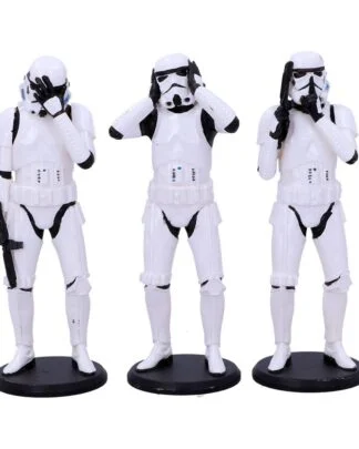 Original Stormtrooper Figuren 3er-Pack Three Wise Stormtroopers 14 cm