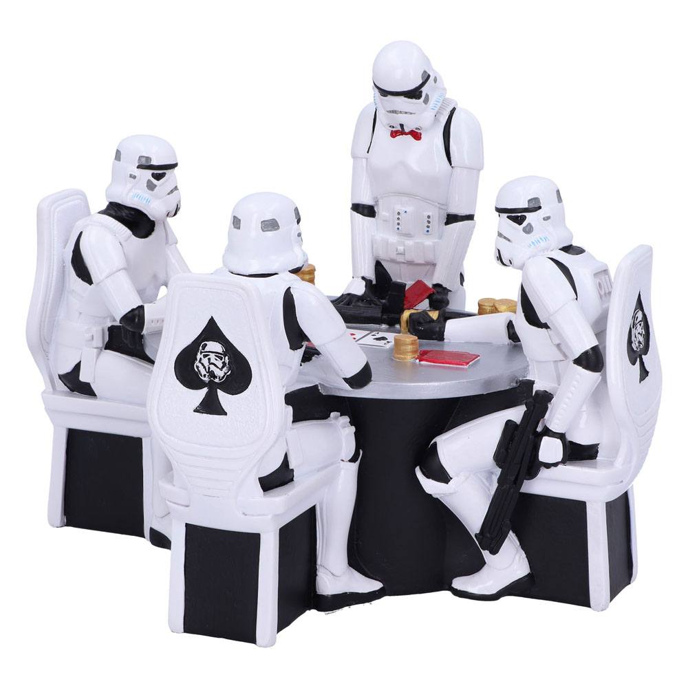 Star Wars Diorama Stormtrooper Poker Face 18 cm – Bild 2