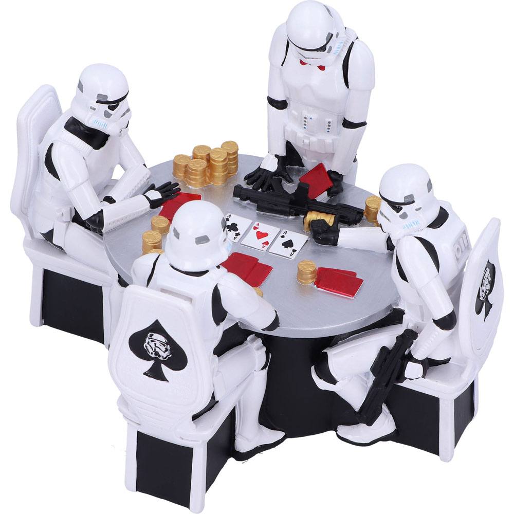 Star Wars Diorama Stormtrooper Poker Face 18 cm – Bild 5