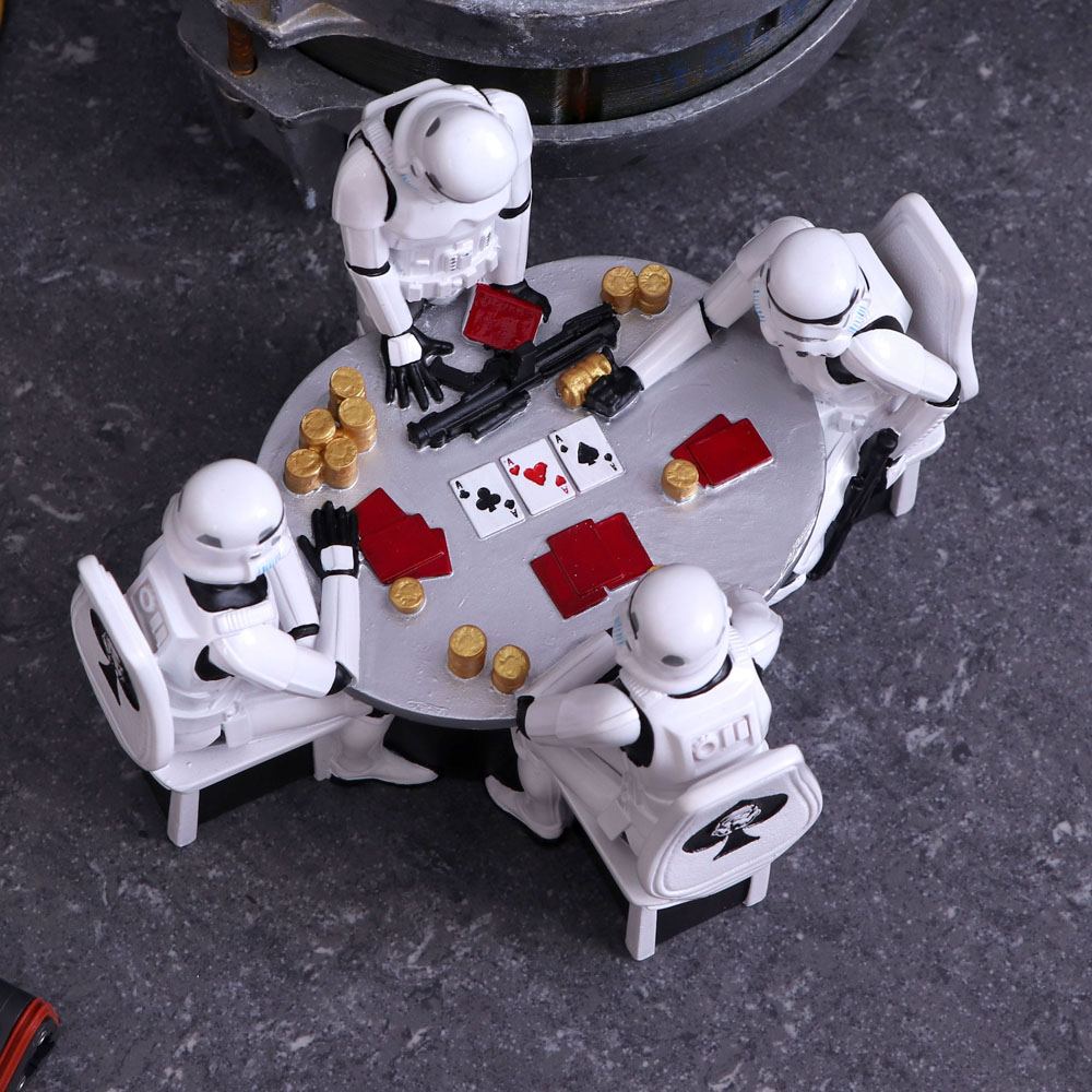 Star Wars Diorama Stormtrooper Poker Face 18 cm – Bild 8