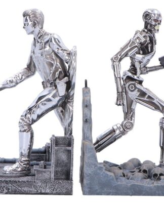 Terminator 2 Buchstützen T-1000 vs T-800 19 cm