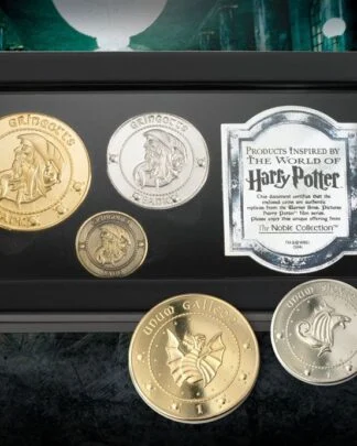 Harry Potter Replik Gringotts Bank Muenzen Set
