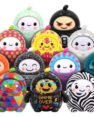 LamaTama Elektronische Sammelfiguren 6 cm Serie 2 heo Exclusive Blind Box Display (26)