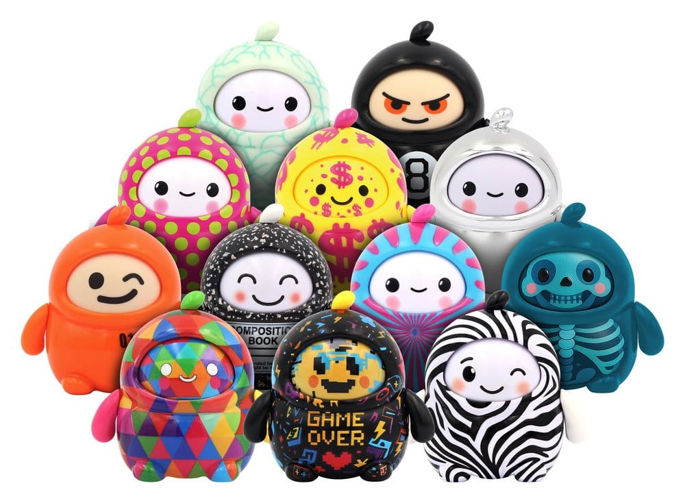 LamaTama Elektronische Sammelfiguren 6 cm Serie 2 heo Exclusive Blind Box Display (26)