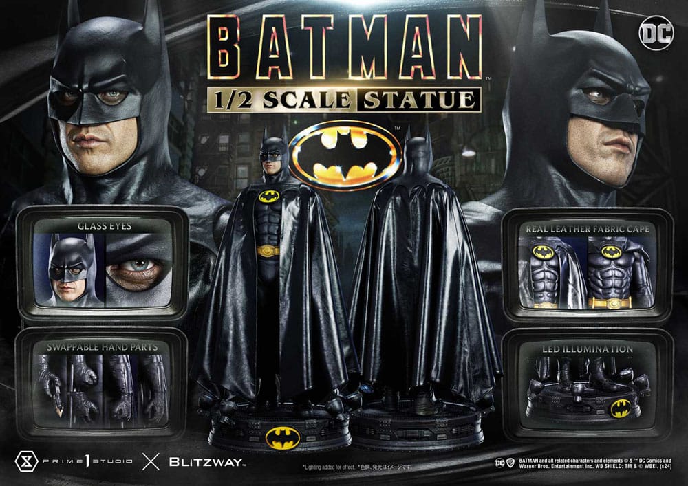 DC Comics Statue 1/2 Batman 1989 106 cm – Bild 5