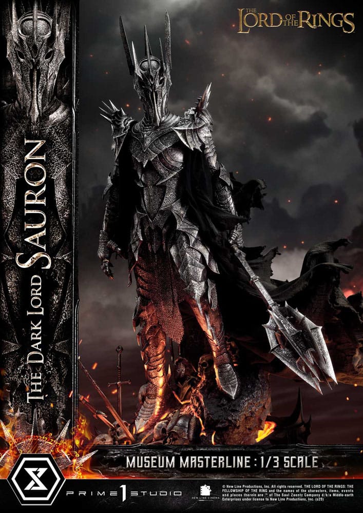 Herr der Ringe Museum Masterline Series Statue 1/3 The Dark Lord Sauron Bonus Version 117 cm – Bild 16