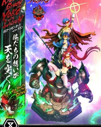 Gurren Lagann Ultimate Premium Masterline Series Statue 1/4 Kamina, Simon & Yoko with Lagann Deluxe Version 97 cm
