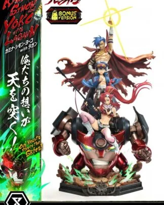 Gurren Lagann Ultimate Premium Masterline Series Statue 1/4 Kamina, Simon & Yoko with Lagann Deluxe Bonus Version 97 cm