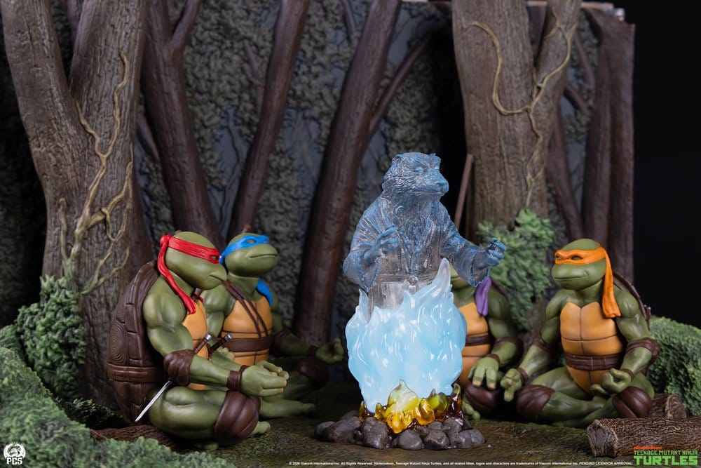 Teenage Mutant Ninja Turtles (Movie Moments) Mini Scale Diorama Splinter's Spirit 36 cm – Bild 4