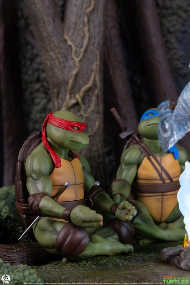 Teenage Mutant Ninja Turtles (Movie Moments) Mini Scale Diorama Splinter's Spirit 36 cm – Bild 5
