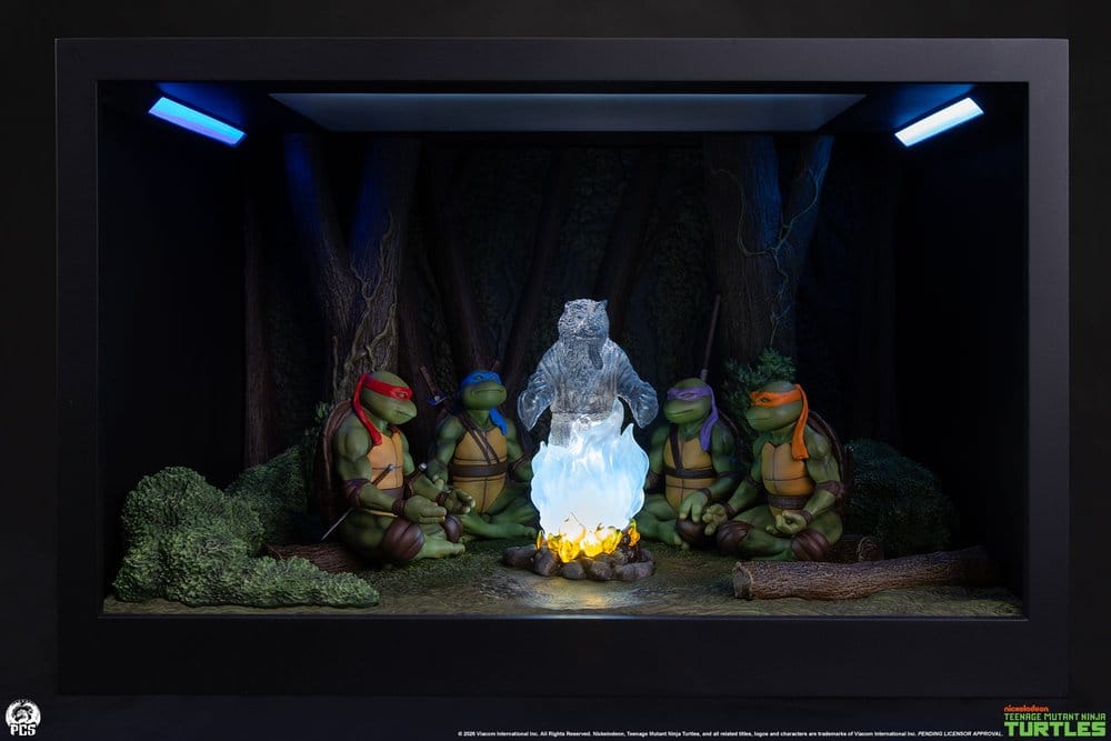 Teenage Mutant Ninja Turtles (Movie Moments) Mini Scale Diorama Splinter's Spirit 36 cm – Bild 8