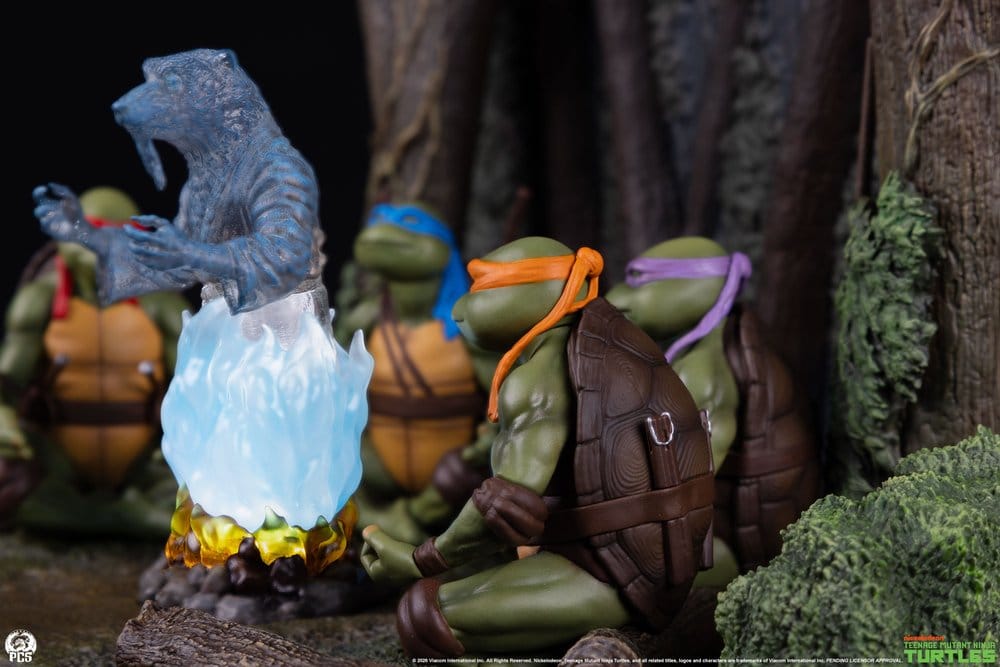 Teenage Mutant Ninja Turtles (Movie Moments) Mini Scale Diorama Splinter's Spirit 36 cm – Bild 9