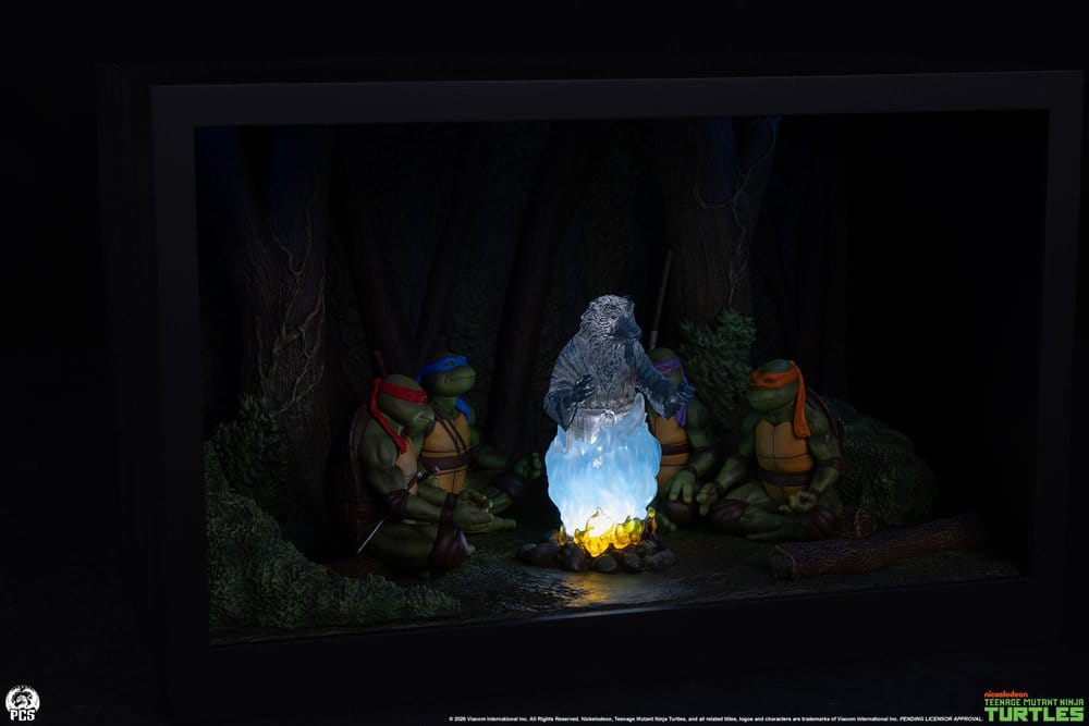 Teenage Mutant Ninja Turtles (Movie Moments) Mini Scale Diorama Splinter's Spirit 36 cm – Bild 10