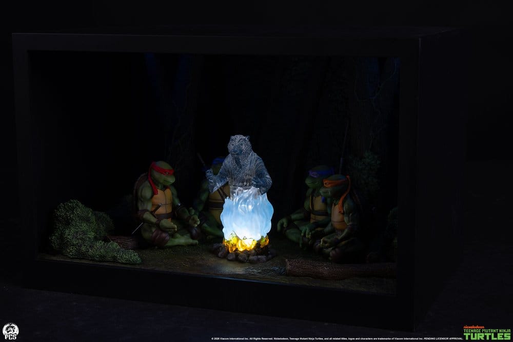 Teenage Mutant Ninja Turtles (Movie Moments) Mini Scale Diorama Splinter's Spirit 36 cm – Bild 16