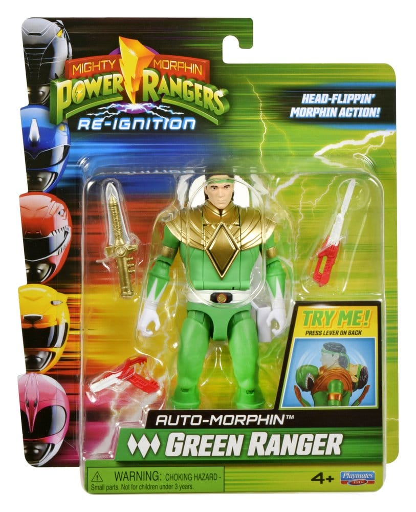 Power Rangers Auto-Morphin Actionfigur Green Ranger 15 cm – Bild 2