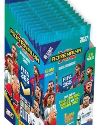 FIFA 365 Adrenalyn XL 2027 Trading Cards Flow Pack Display (24)