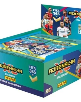 FIFA 365 Adrenalyn XL 2027 Trading Cards Fat Pack Display (10)