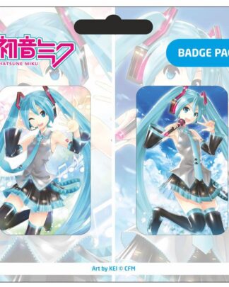 Hatsune Miku Ansteck-Buttons Doppelpack Set A