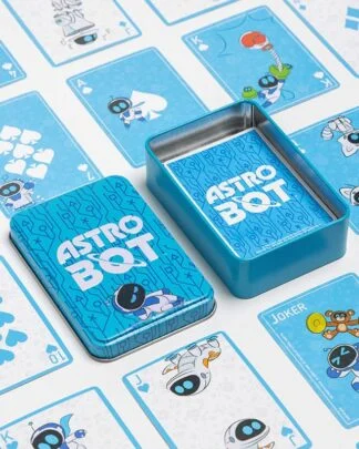 Astro Bot Spielkarten Metal