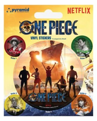 One Piece Vinyl Sticker Pack Straw Hat Crew (10)