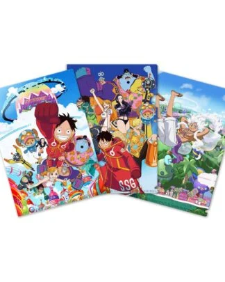 One Piece Klarsichthüllen 3er-Set Egghead Saga
