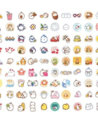 Molang Sticker Pack Sweet Moments