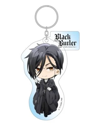 Black Butler: Public School Arc Acryl Schlüsselanhänger Sebastian 8 cm