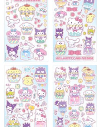 Sanrio Sticker Pack Hello Kitty & Friends 03 Cupcake