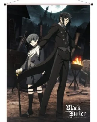 Black Butler: Emerald Witch Arc Wandrolle Sebastian & Ciel 60 x 90 cm