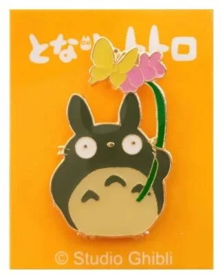 Mein Nachbar Totoro Anstecker Totoro With Flower