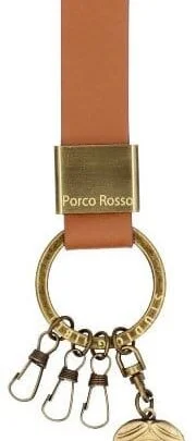 Porco Rosso Leder-Schlüsselanhänger Marco