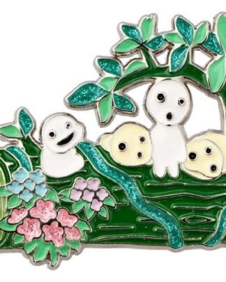 Prinzessin Mononoke Metall-Brosche Kodama