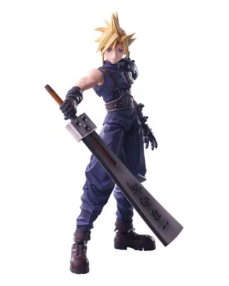 Final Fantasy VII Bring Arts Actionfigur Cloud Strife Hardedge Ver. 15 cm