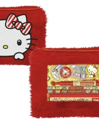 Hello Kitty and Friends Plüsch-Federmäppchen American Diner Version Set Display (12)