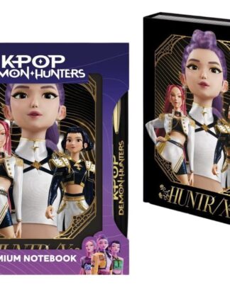 KPop Demon Hunters Notizbuch mit Stift A5 Premium Golden